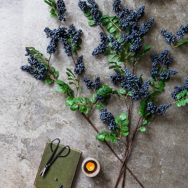Artificial Bilberry Branch - 13 Hub Lane   |  
