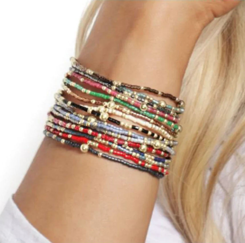 enewton Hope Unwritten Bracelet - Chocolate - 13 Hub Lane   |  Beaded Bracelets