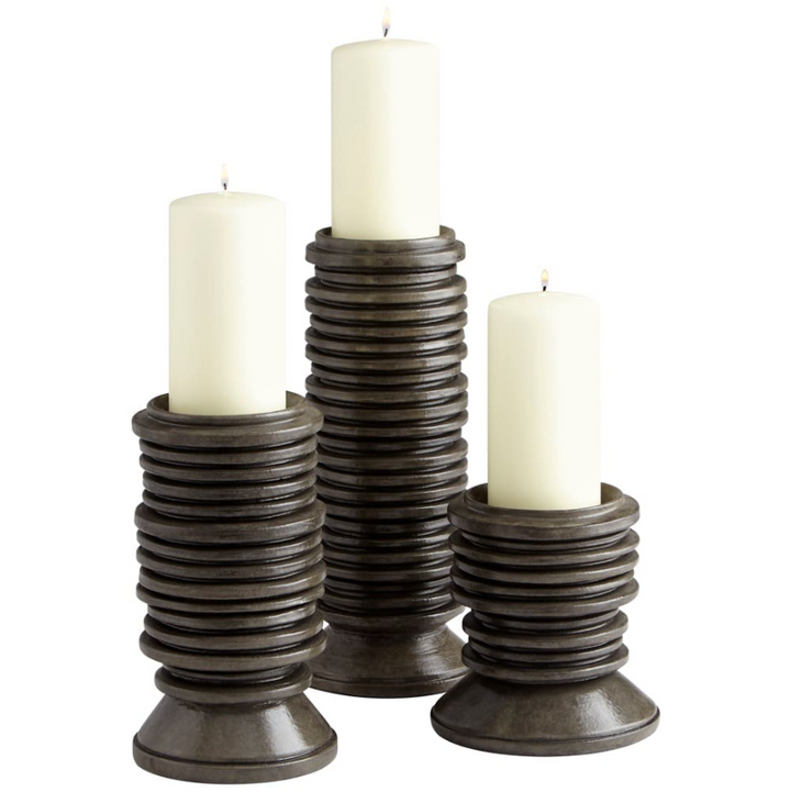 Provo Candleholder, Black