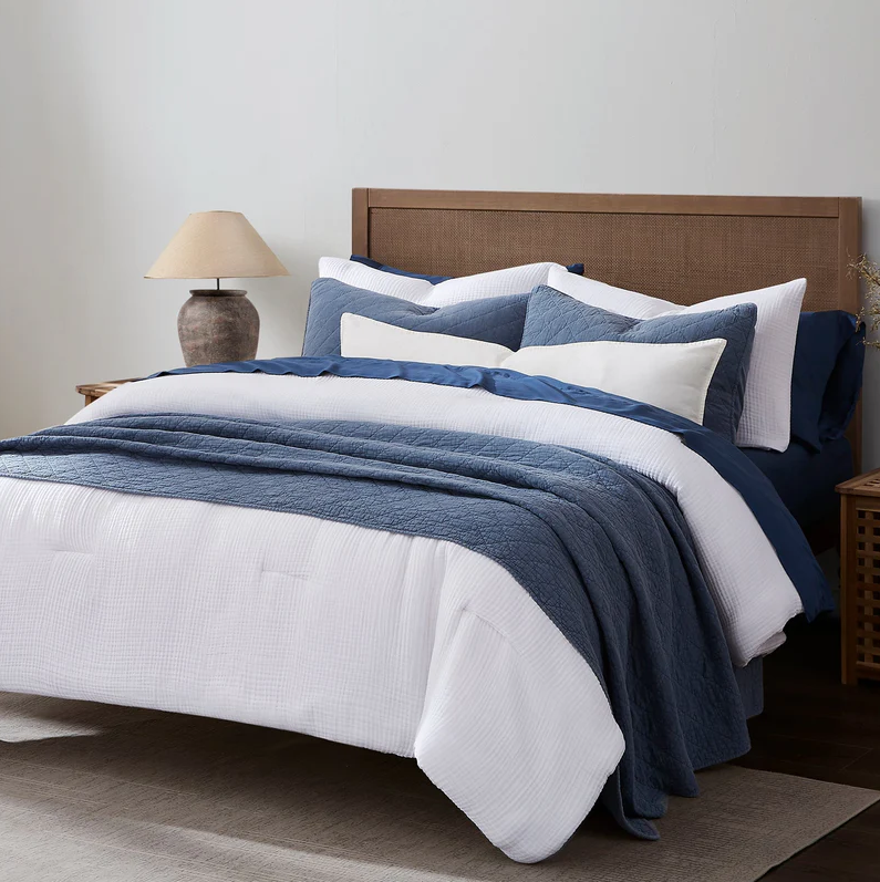 13 Hub Lane Cotton Voile Comforter - Thumbnail 4