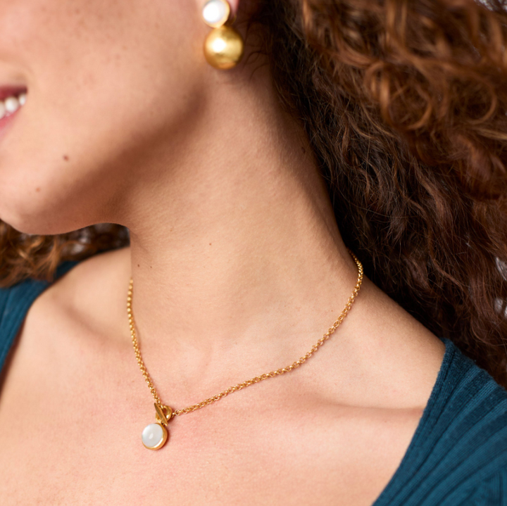 Solara Solitaire Necklace - 13 Hub Lane   |  Solitaire Necklaces