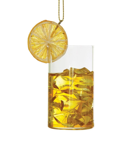 Glass Highball Cocktail Ornament