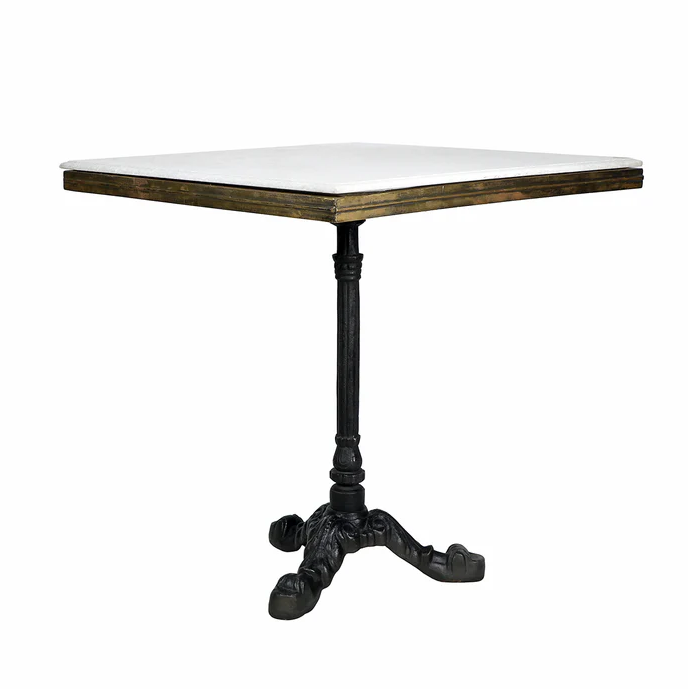 Avignon Bistro Table with Marble - Thumbnail 3