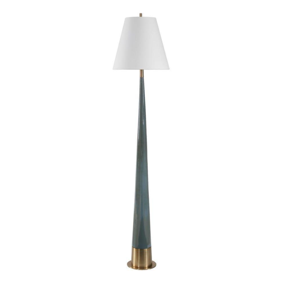 Riccardi Floor Lamp, Blue