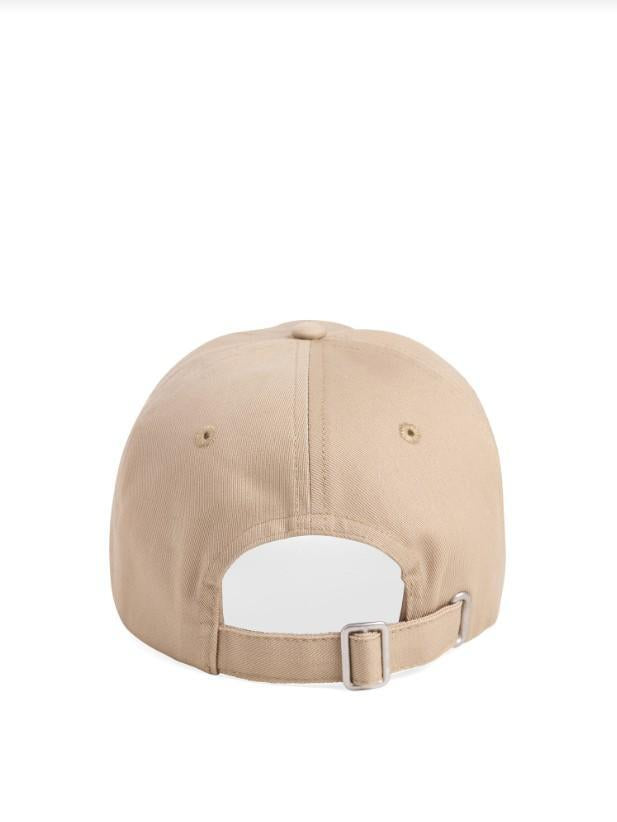 Classic Logo Baseball Hat, Oatmeal