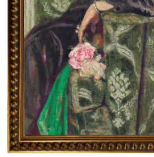 Yvonne Printemps in the Armchair - 13 Hub Lane   |  Small Wall Art