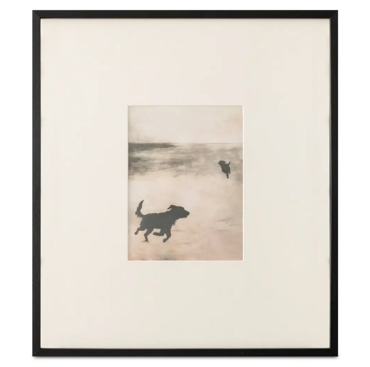 Strand Framed Print