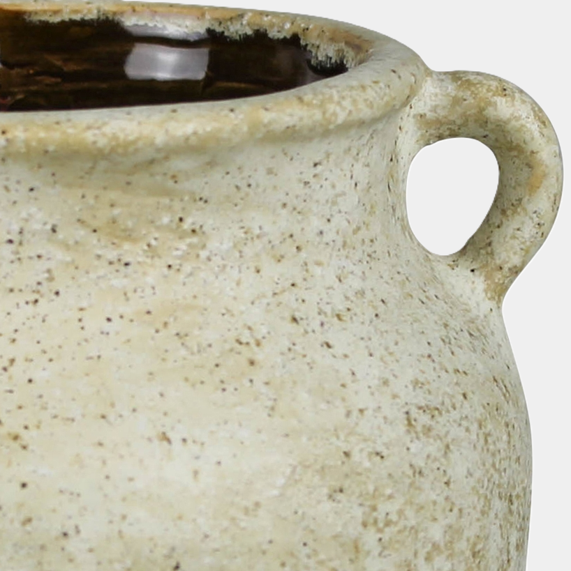 Umbria Ceramic Pot w/ Handles - 13 Hub Lane   |  