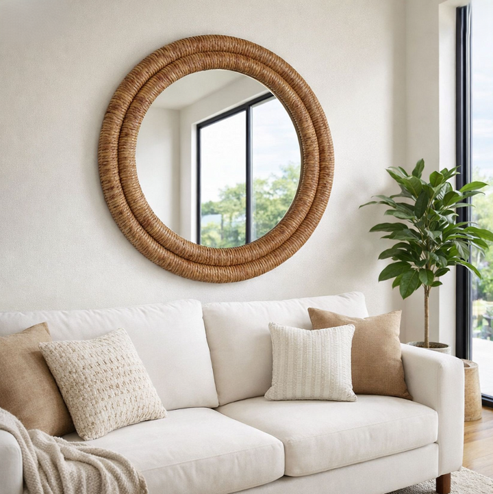 Ula Banana Leaf Mirror
