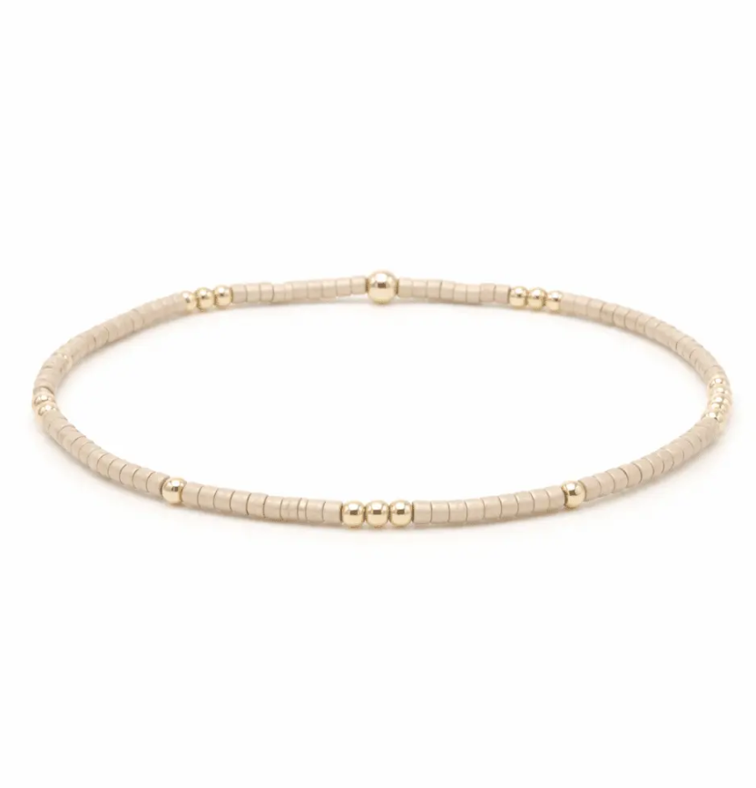 Newport Beaded Bracelet - 2mm