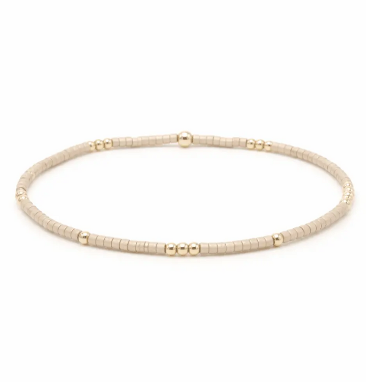 Newport Beaded Bracelet - 2mm
