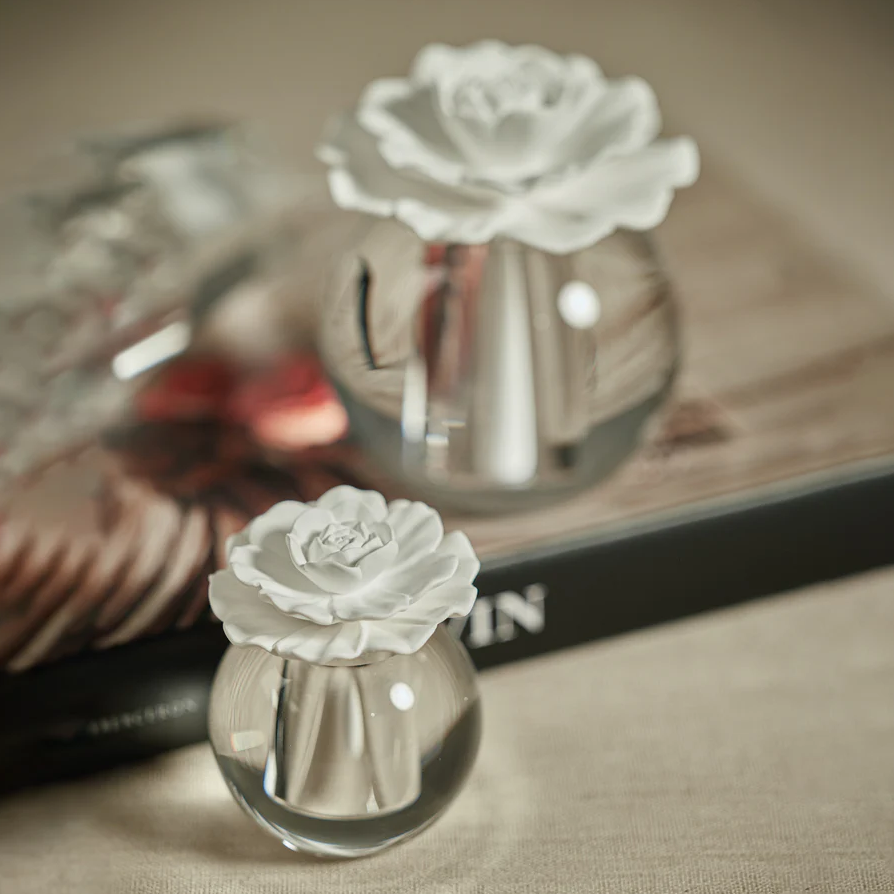 Valentina Crystal Ball Diffuser, 50ml - 13 Hub Lane   |  Moroccan Peony