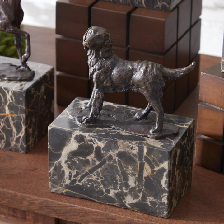 Dog Statue on Marble