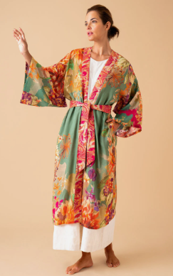 Birds & Blooms Kimono Gown - 13 Hub Lane   |  