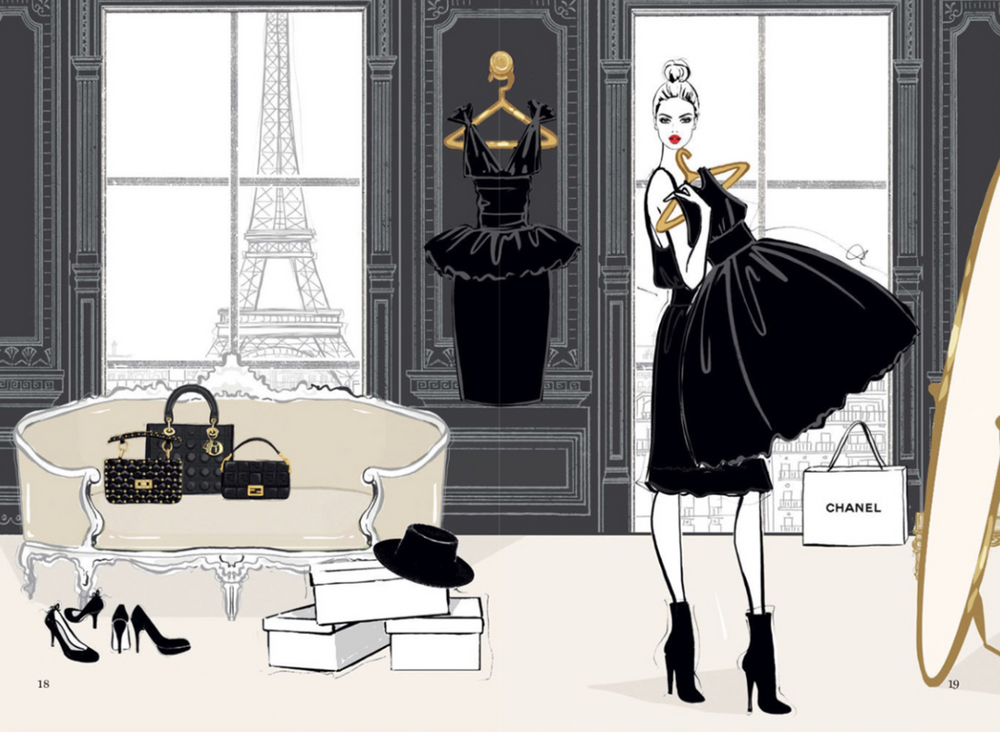 Megan Hess: The Little Black Dress - 13 Hub Lane   |  