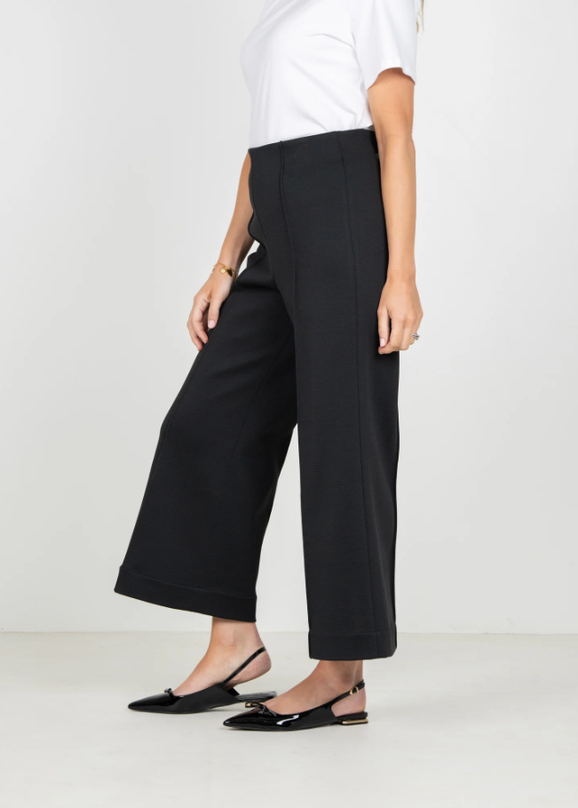 Cropped Piper - Black