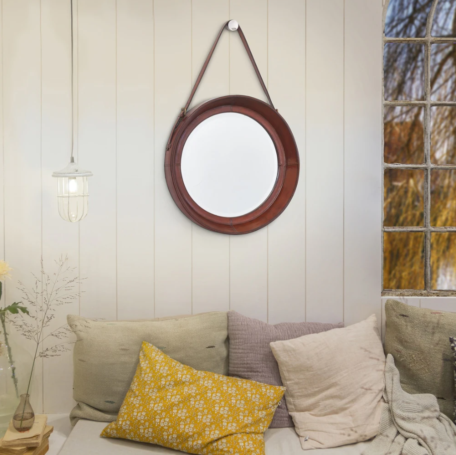 13 Hub Lane Milo Hanging Mirror - Thumbnail 4