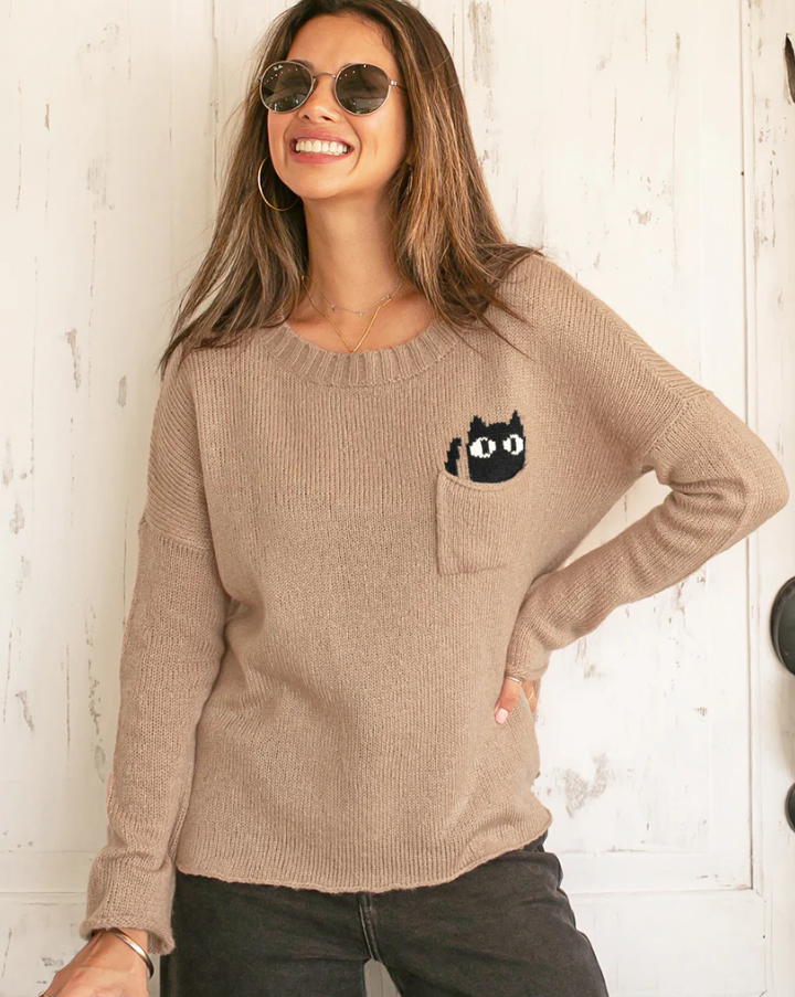 Wooden Ships Cat Pocket Crew Lightweight