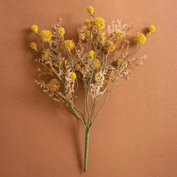 Artificial Yellow Melaleuca Spray
