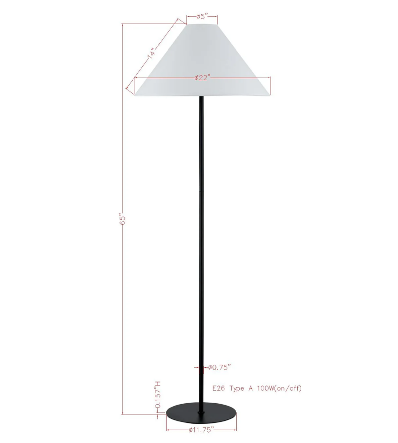 Brock Floor Lamp - Thumbnail 3