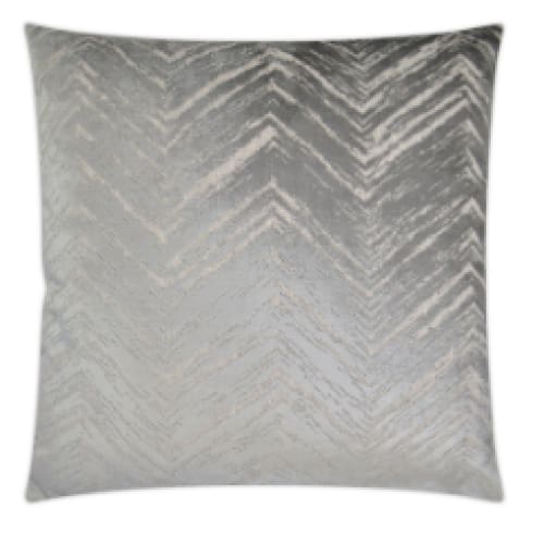 Zermatt-Silver Pillow - 13 Hub Lane   |  Decorative Pillow