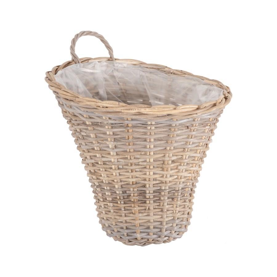 Sorrel Woven Hanging Flower Basket - 13 Hub Lane   |  